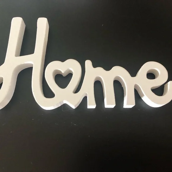 Decor Sign “Home” 🤍 - Picture 4 of 6